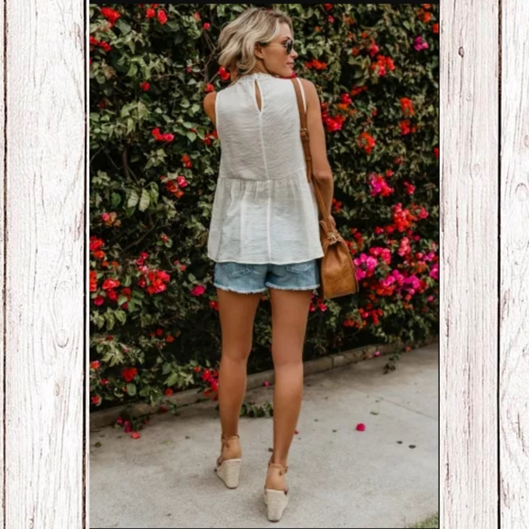 ‼️CLEARANCE PRICE FIRM‼️HP⭐Babydoll Style Tank Top⭐ - Picture 6 of 9